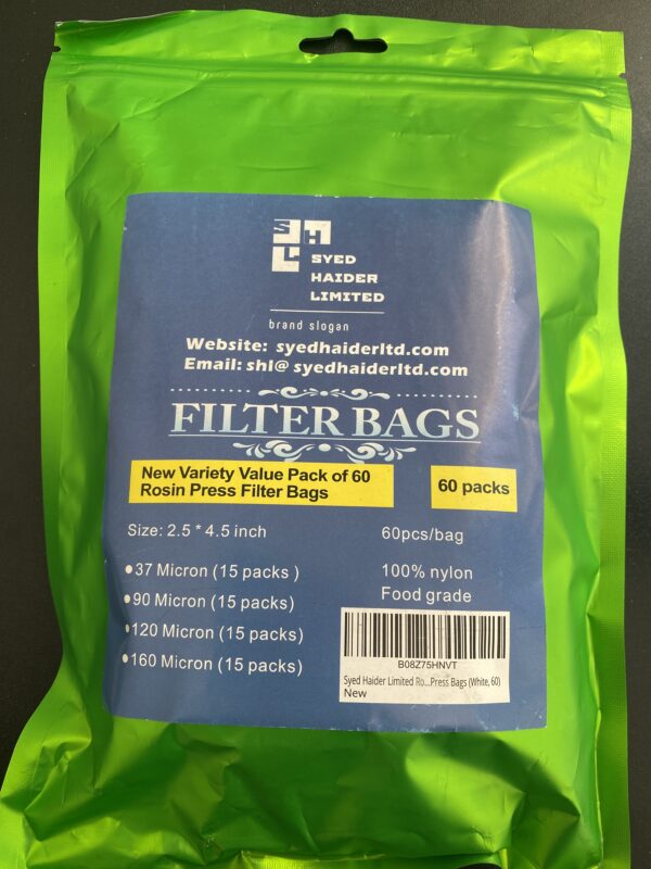 Value Packs Rosin Press Premium Nylon Filter Bags