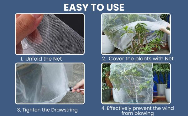 Premium Tree Bags Net, 4 Bags/Pack - Image 3